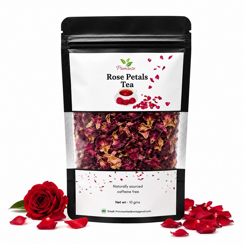 Rose Petals Herbal Tea Pouch - 10 gm