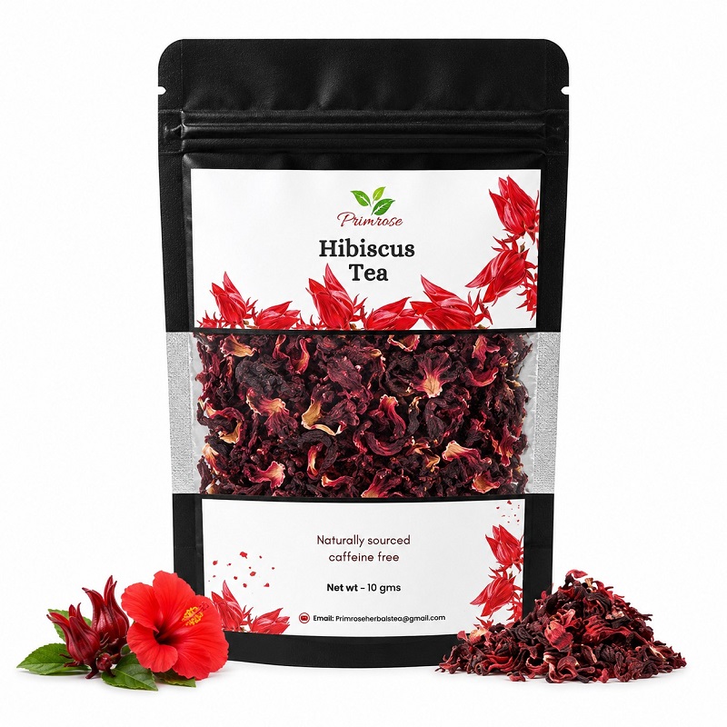 Hibiscus Herbal Tea Pouch - 10 gm