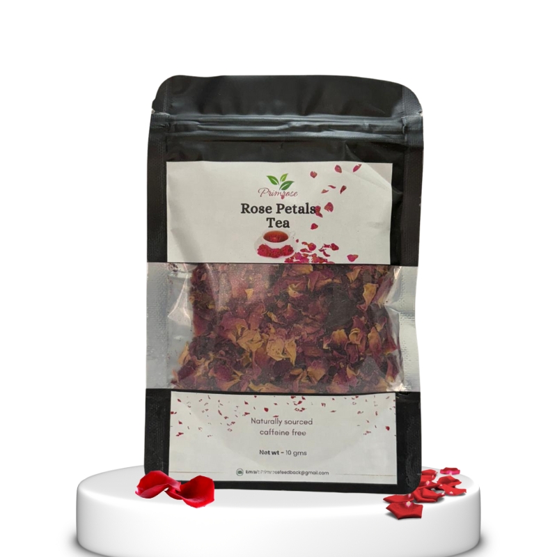 Rose Petals Herbal Tea Pouch - 10 gm