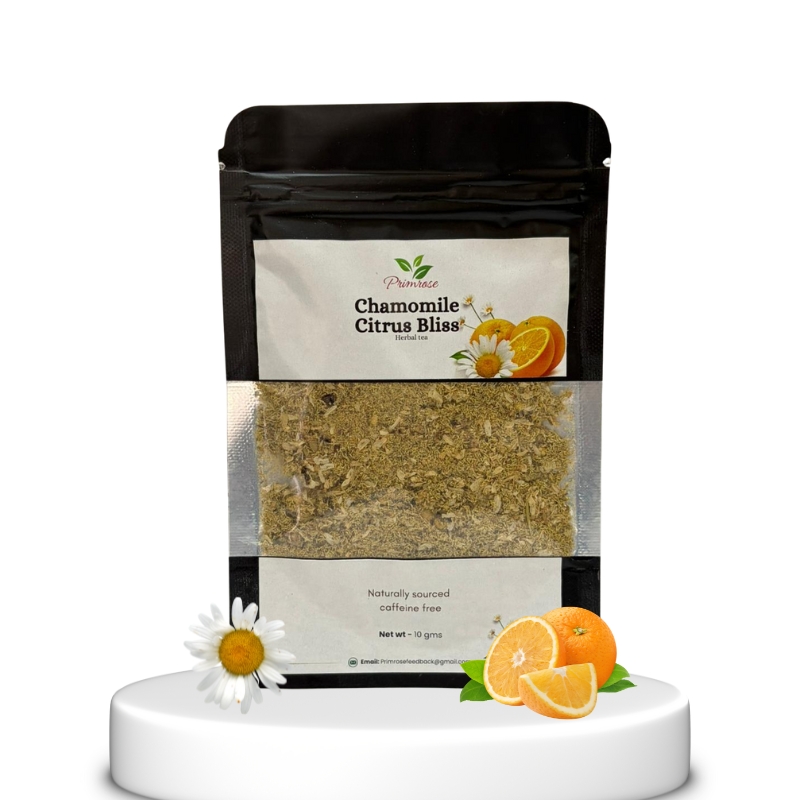 Chamomile Citrus Bliss Herbal Tea Pouch - 10 gm